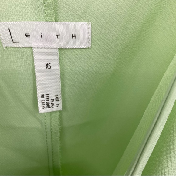 Leith Faux Wrap Camisole Green NWT Sz XS - Picture 5 of 8